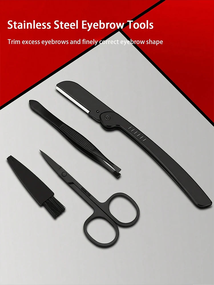 NEW Arrivals 40PCS Combo Manicure Nail Clippers Pedicure Set - Stainless Steel Manicure, Professional Grooming Kit, Nail Care Tools with Luxurious Travel Case Nail Care Accessories