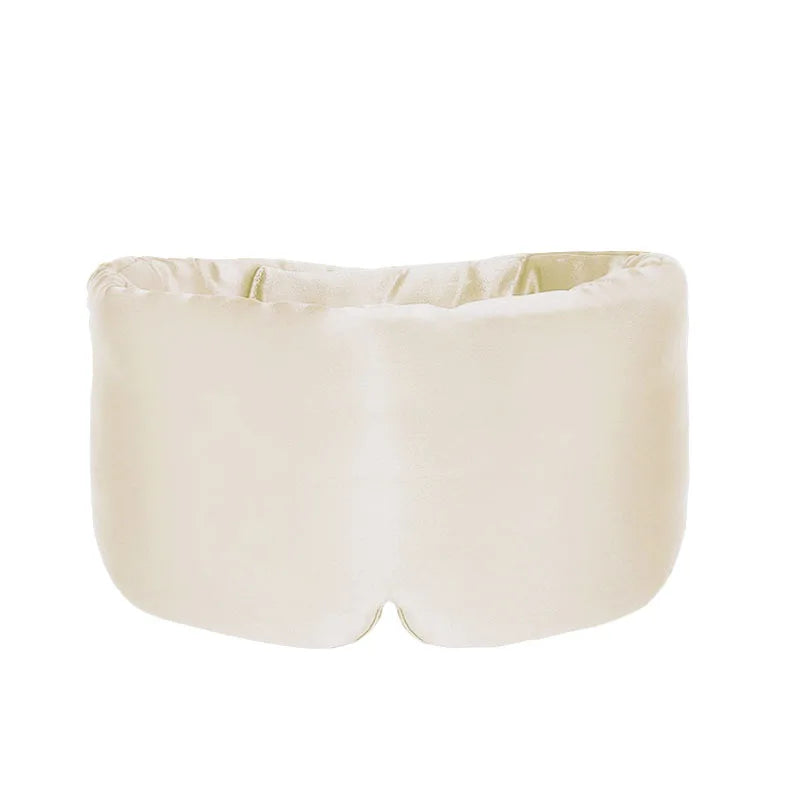 NEW Arrivals 5 Colors Silk Sleep Mask for Eye Cover Sleep Soft Pressure Less Sleeping Mask Eye Skin Anti Wrinkles Adjustable Wide SMYZ003 Outdoor Travel Airplane Hotels