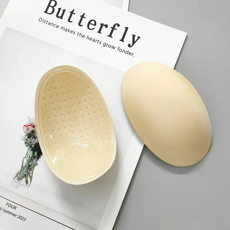 NEW Arrivals Silicone Shoulder Pads Unisex Invisible Traceless Self-Adhesive Fake Shoulders for Women And Men Home Comfort Underwear Accessories