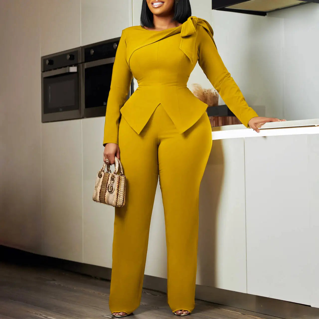 NEW Arrivals 2 PCS Set UK S-3XL Size Women's Sets Spring Summer Luxury Splicing Suit Tops And Pants Suits Matching Tracksuit Outfit Evening Birthday Party Ladies Suit