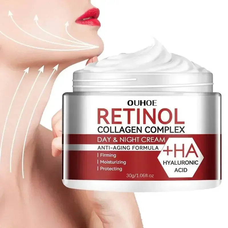 Retinol Face Moisturizing Cream With Vitamin C Licorice Root & Peony Extracts Night And Day Cream Reduce Fine Line For Women