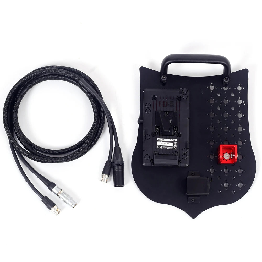 NEW Professional V-Mount B-Mount Battery Power Back XLR 3Pin Power Output Handle Fixing Plate for ARRI S35 Mini LF Camera is Used Separate Outdoor