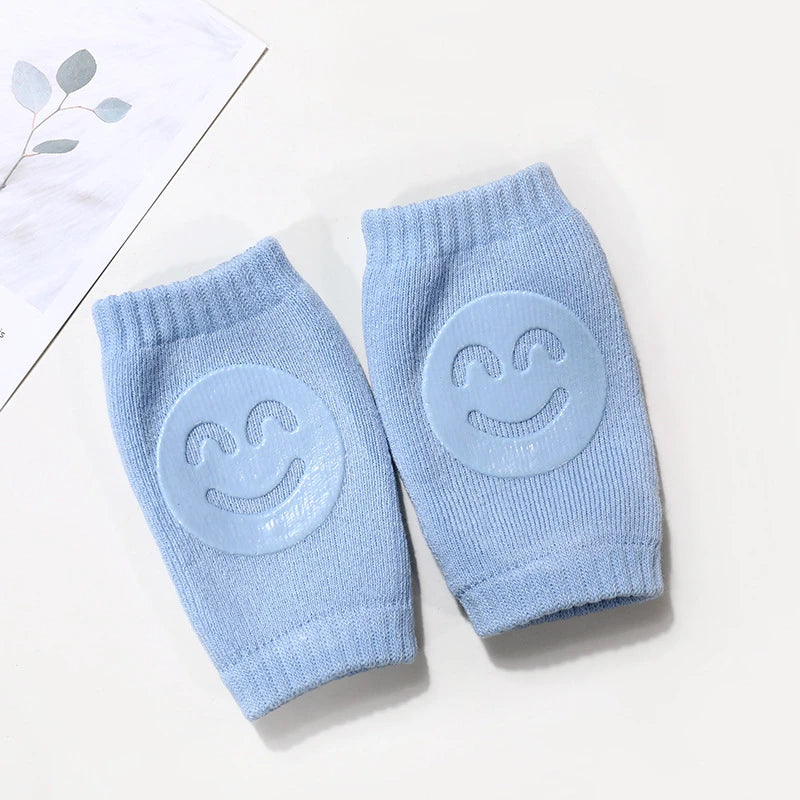 NEW Arrivals Soft Mesh Terry Baby Leg Cotton Warmers Toddler Kids Kneepad Protector Non-Slip Dispensing Safety Crawling Well Knee Pads For Babies Child