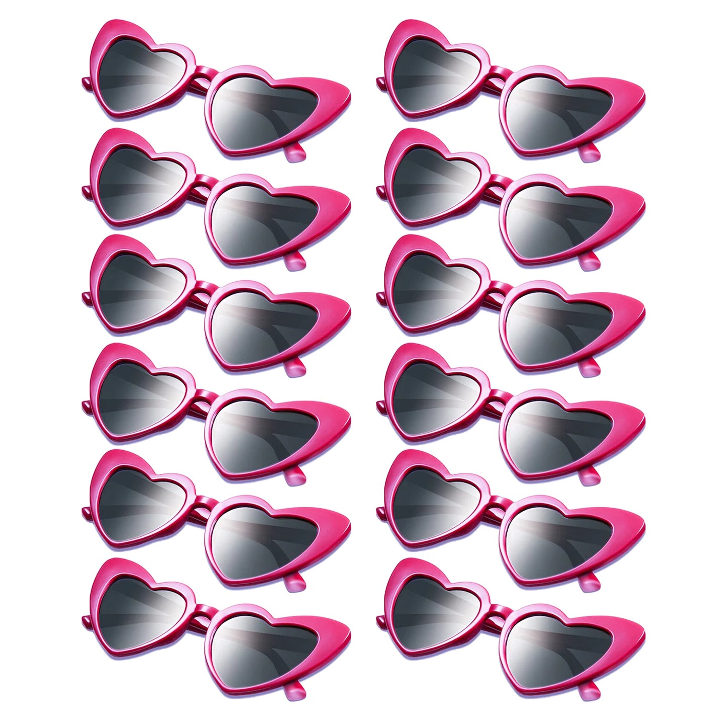 NEW Arrivals 24-48-100PCS Set Wedding Heart Sunglasses Memories for Wedding Guests Wedding Souvenirs Sunglasses Wedding Party Bachelorette Hen Party Accessories