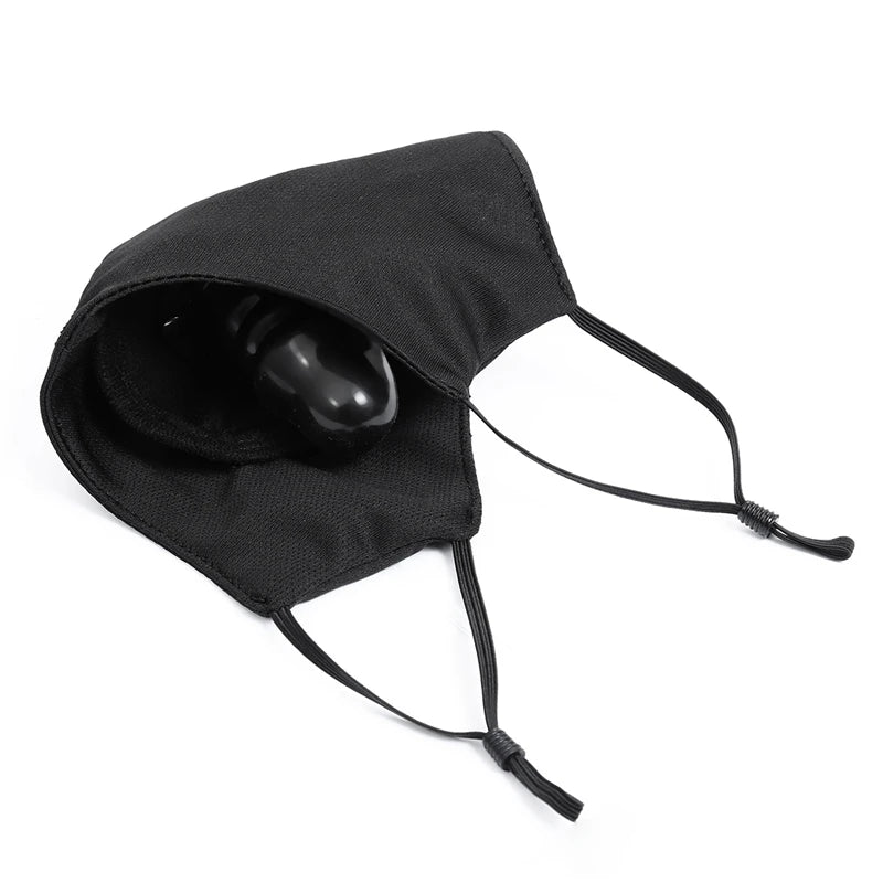 Adult Mask Gag Adult Game BDSM Bondage Harness Gag in Mouth Mask with Ball Mouth Gag Silicone Dildo Penis Plug Sex Toys for Couples