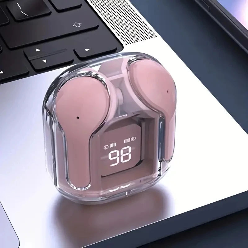 NEW Arrivals TWS T2 Wireless Earbuds LED Power Digital Display with Microphone & Charging Case Headset Stereo Sound Bluetooth Earphones 5.3 for iPhone Xiaomi Lenovo Headphone Set