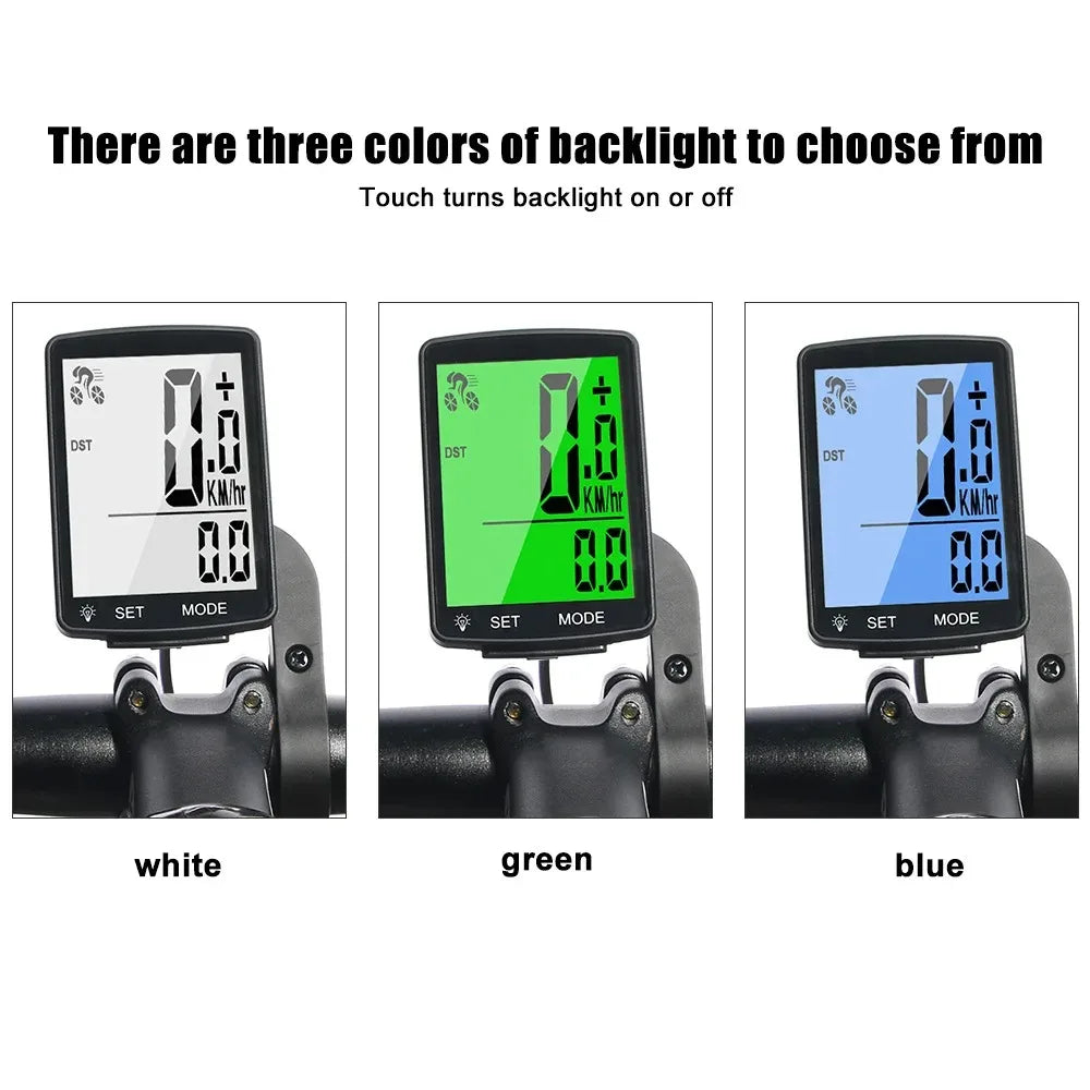 NEW Wireless Bicycle Computer GPS Touch Screen Bicycle Computer Mountain Bike Speedometer Cadence Sensor GPS For Mountain Road Bikes Accessories