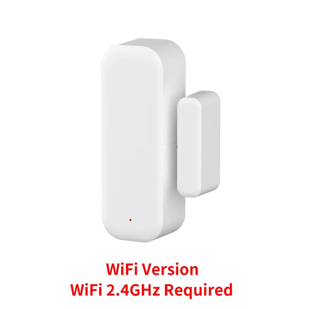 NEW TUYA App Alexa Wi-Fi Door Sensor Window Sensor Smart Home Wireless Door Detector Smart Life APP Remote Control for Alexa Google Home Office Security Supplies