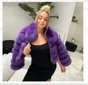 NEW Arrivals S-8XL 4 Colors Extra Plus Size Casual White Black Fluffy Fall Winter Faux Fur Coat Women Short Jacket Long Sleeve Cropped Puffer Fur Jacket Ladies Outwear Girls Winter Fashion Clothing Supplies