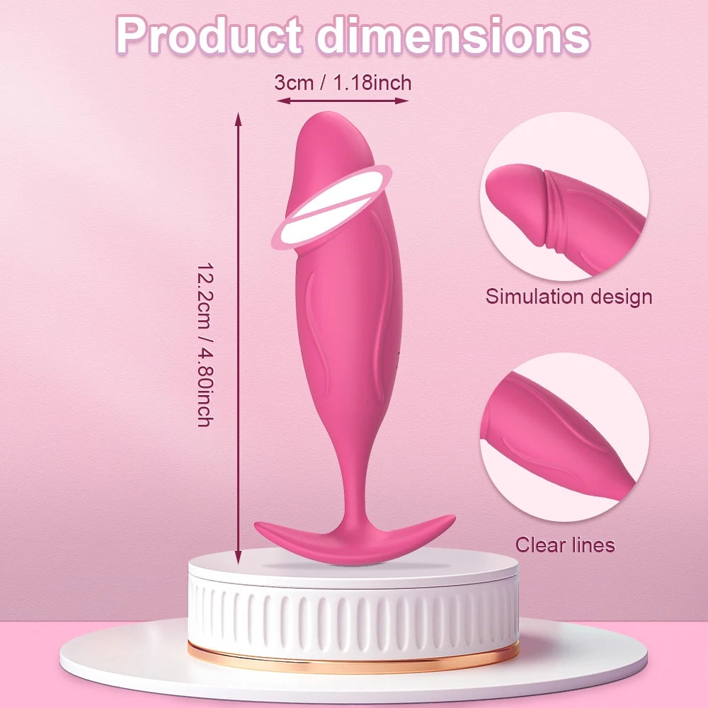Powerful Dildo Vibrator Prostate Massager Anal Plug Women G-Spot Female Clitoral Stimulator Masturbation Sex Toy Adult Products
