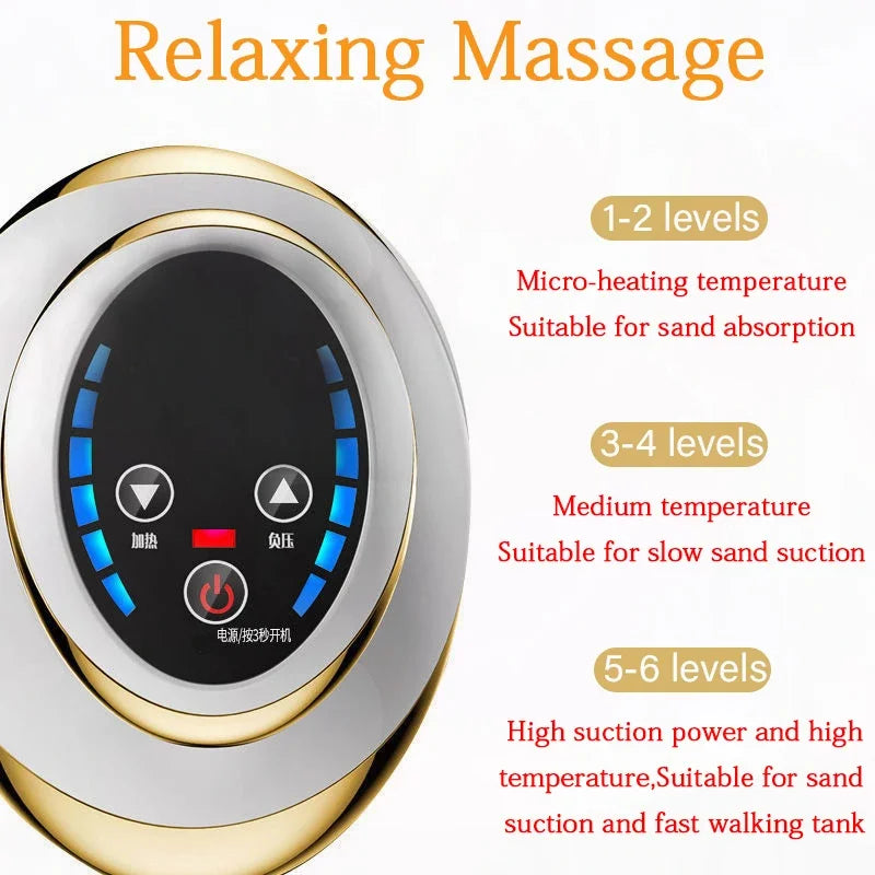 NEW Arrivals Home Electric Gua-Sha Scraping Massage Cupping Body Massager Vacuum Cans Suction Cup Heating Fat Burner Anti-Cellulite Massager Skin Care Supplies