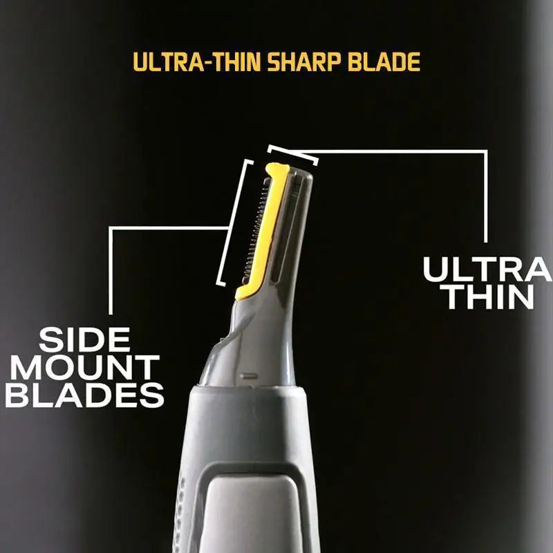 Hot Selling Personal Electric Shaver Edge Trimmer Men'S Ceramic Blade Edge Trimmer Portable Nose Ear Hair Trimmer