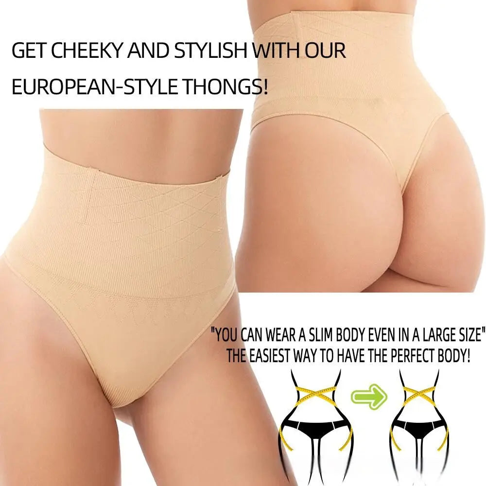 NEW Arrivals High Waist Tummy Control Panties Women Girls Thong Panty Shaper Slimming Underwear Butt Lifter Belly Shaping Clincher Brief Body Shaper Female Ladies Fashion Underwear Clothing Products