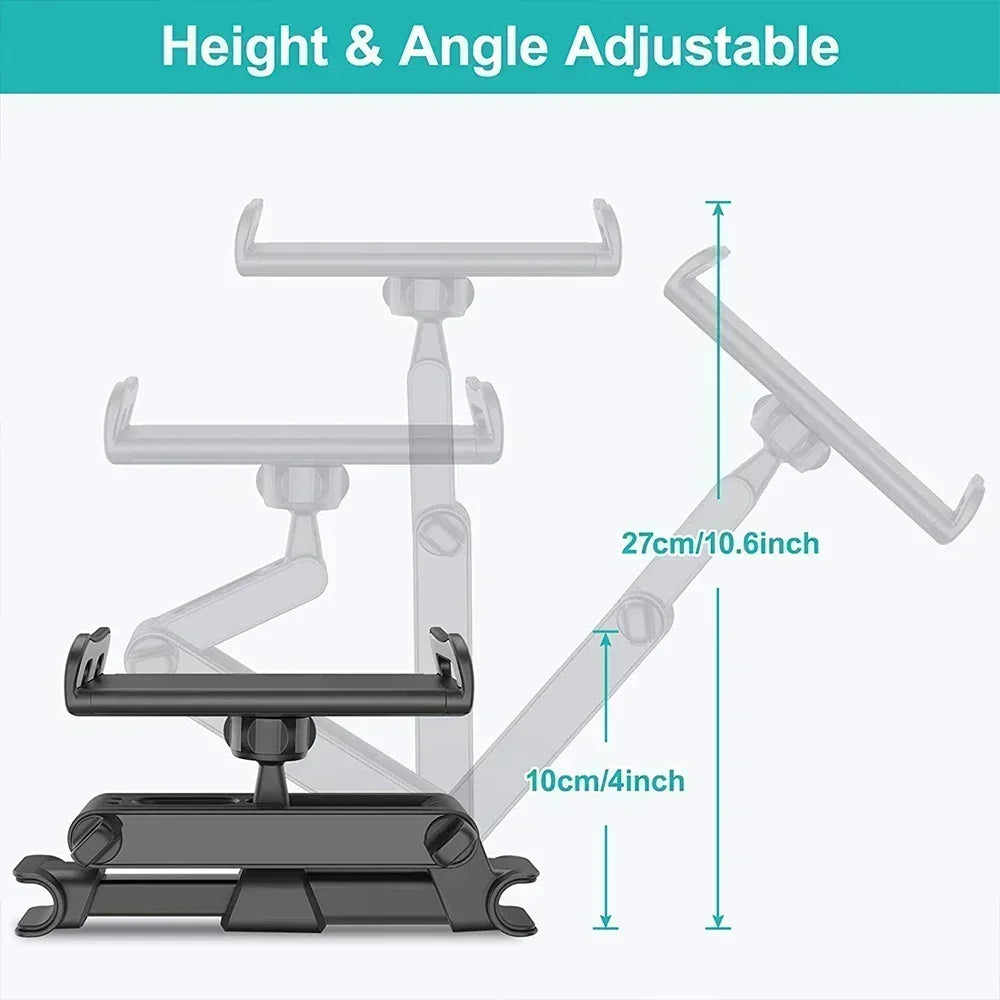 NEW Universal Car Back Seat Headrest Mount Holder For iPad Air 1 2 4-11 Inch 360 Rotation Mini Tablet PC Auto Car Phone Holder Stand