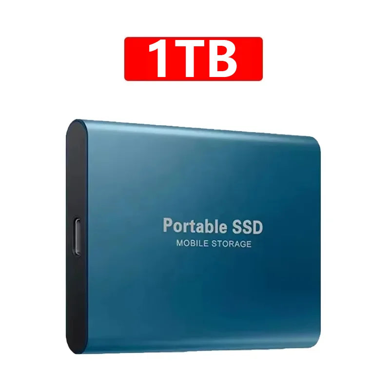 Portable Mobile Hard Disks Lightweight USB 3.2 External Hard Drive Fast Transfer External Solid State Drives For Laptop Desktop PC Computer Accessories