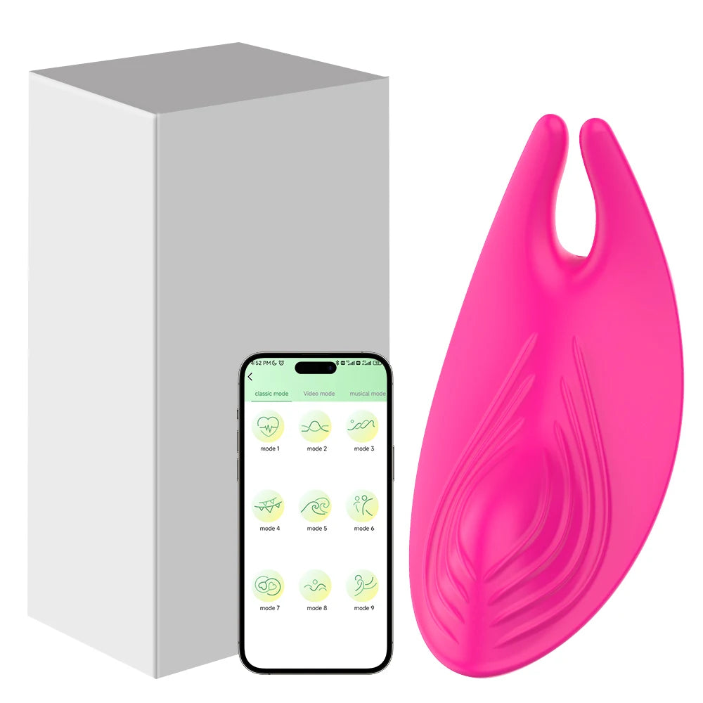 NEW Arrivals APP Wearable Vibrator for Women Bluetooth Control Egg Clit Stimulator Magnetic Wear Vibrating Female Masturbator Sex Toys Adults