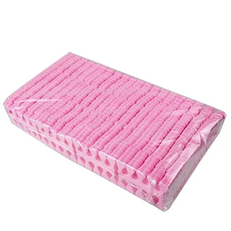 NEW Arrivals 200/400PCS Set Nail Art Toes Separators Soft Sponge Fingers Foot Gel UV Polish Coating Painting Manicure Pedicure Tools Foam Women Cosmetic Accessories Manicure Pedicure Supplies