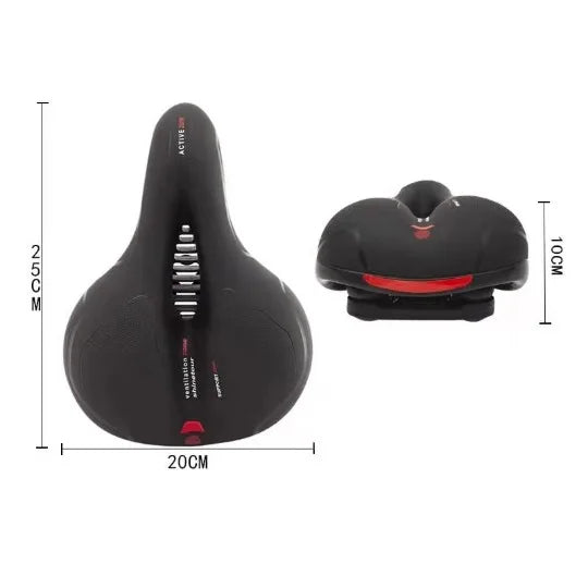 NEW Arrivals Mountain Bike Seat Cushion Set Hollow Out Breathable Shock Absorption Ball Style Universal Bicycle Seat Panache Sport Leisure Bicycle Parts Accessories Sports Supplies