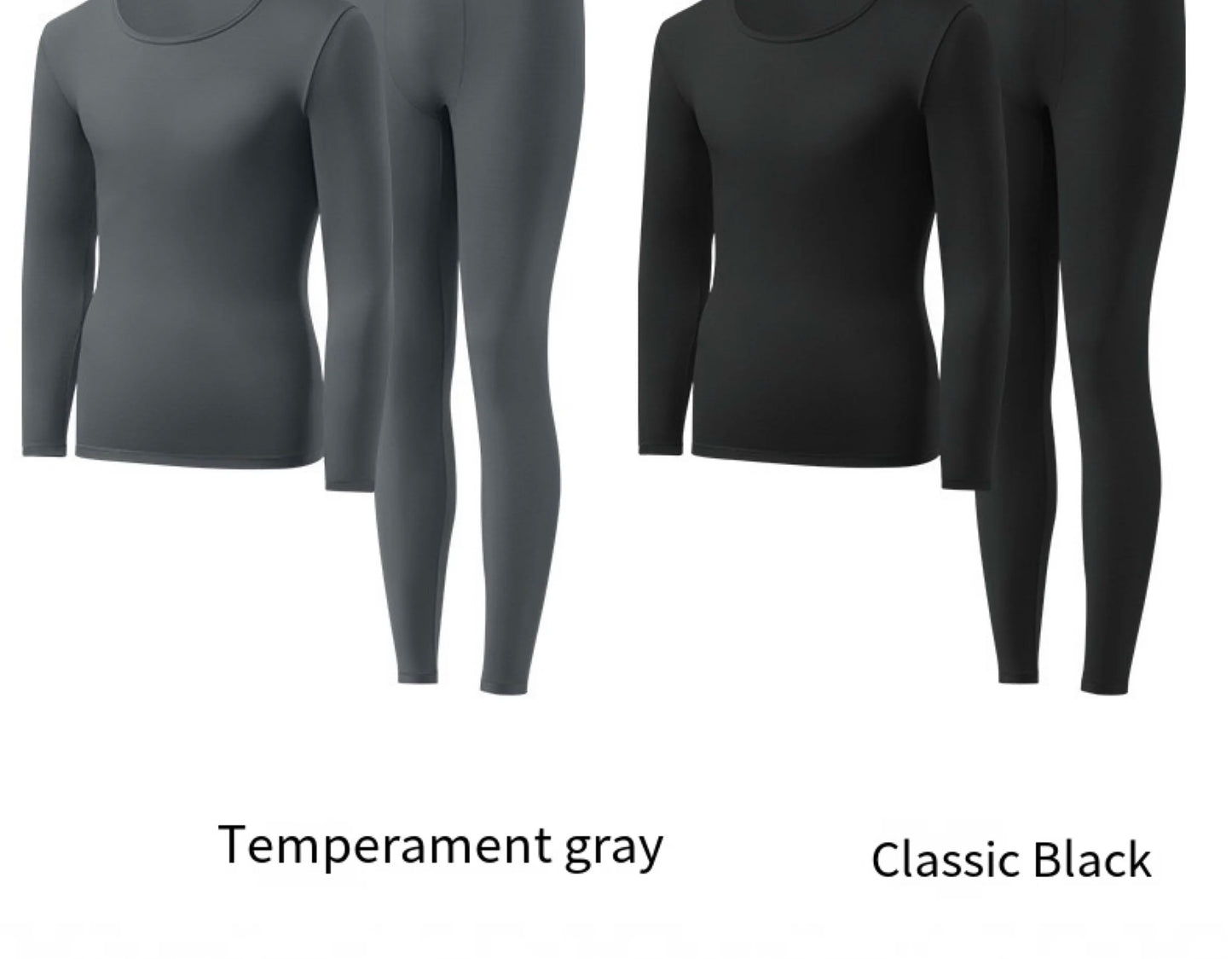 NEW Arrivals 1pcs Men's Ultrathin Thermal Underwear High Elasticity Plus Size Constant Temperature Seamless Long Sleeve Bottoming Tops