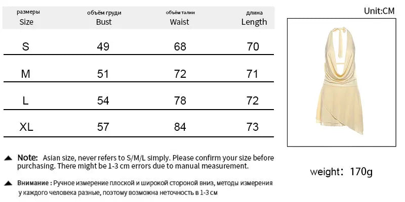 New Arrivals Black/Red/Yellow Colors UK Size Halter Women Dresses Fashion Summer Solid Sleeveless Sexy V-Neck Low Chest Mini Dresses Casual Slim Streetwear Female Sexy Hot Dress