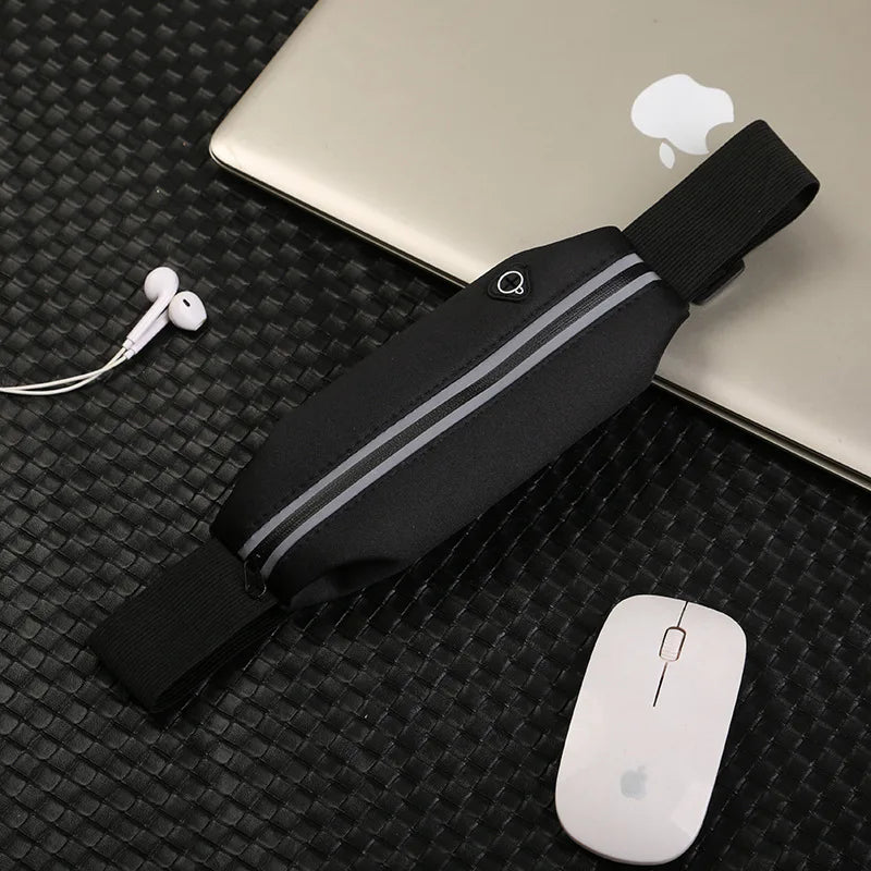 NEW Arrivals Running Belt Waist Bag for Cell Phone Sports Fanny Pack Waterproof Men Women Hidden Gym Bags Pouch Outdoor Travel Hiking Beach Cycling Waist Bags Sports Supplies