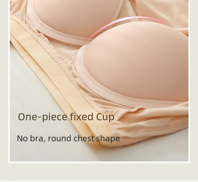 NEW BRAND M(37-50KG 3XL(75-90KG) Modal Women Vest Chest Pad Strap Thin Fit Bra One-piece Base Shirt Breathable Comfortable Back Beauty Cotton Pad
