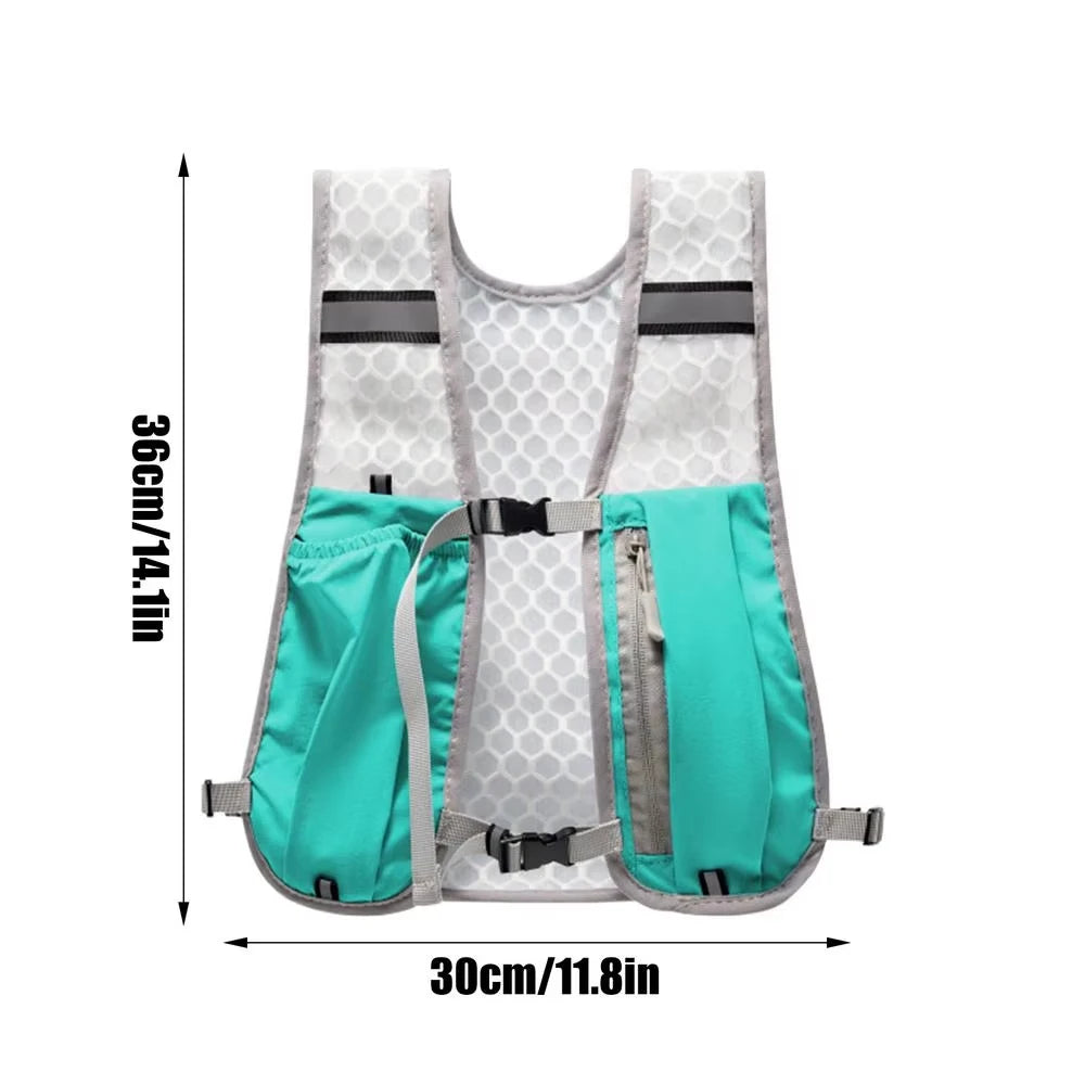 NEW 5 Colors Cycling Running Hydrating Vest Ultralight Breathable Hydrating Backpack Bicycle Water Bag Outdoor Hiking Marathon Sports Vest
