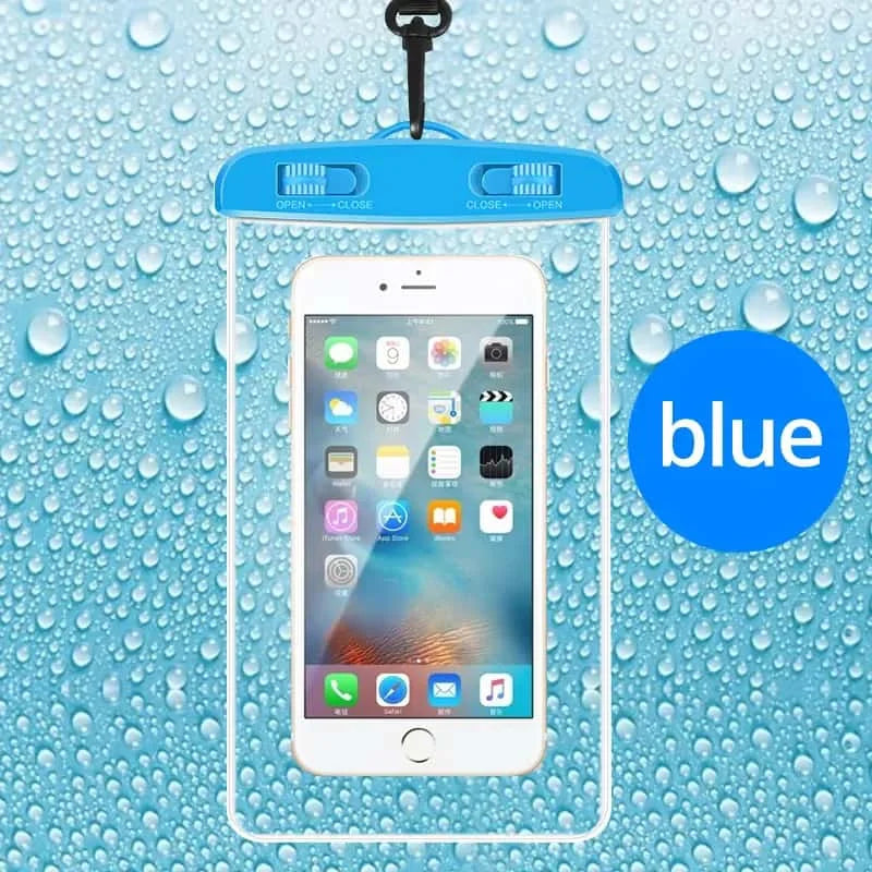 NEW Floating Airbag Waterproof Swim Bag Phone Case For iPhone 11 12 13 14Pro Max Samsung S23 S22 Xiaomi 13 Huawei P30 20 Lite Cover