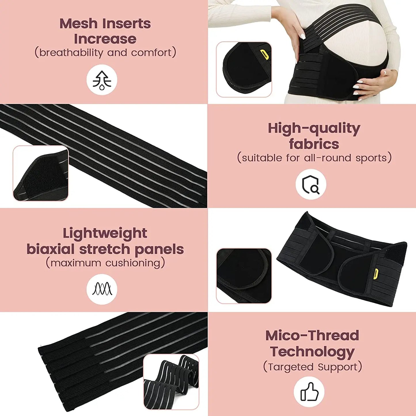 Pregnant Women Belts Maternity Belly Belt Waist Care Abdomen Support Belly Band Back Brace Protector pregnant maternity clothes