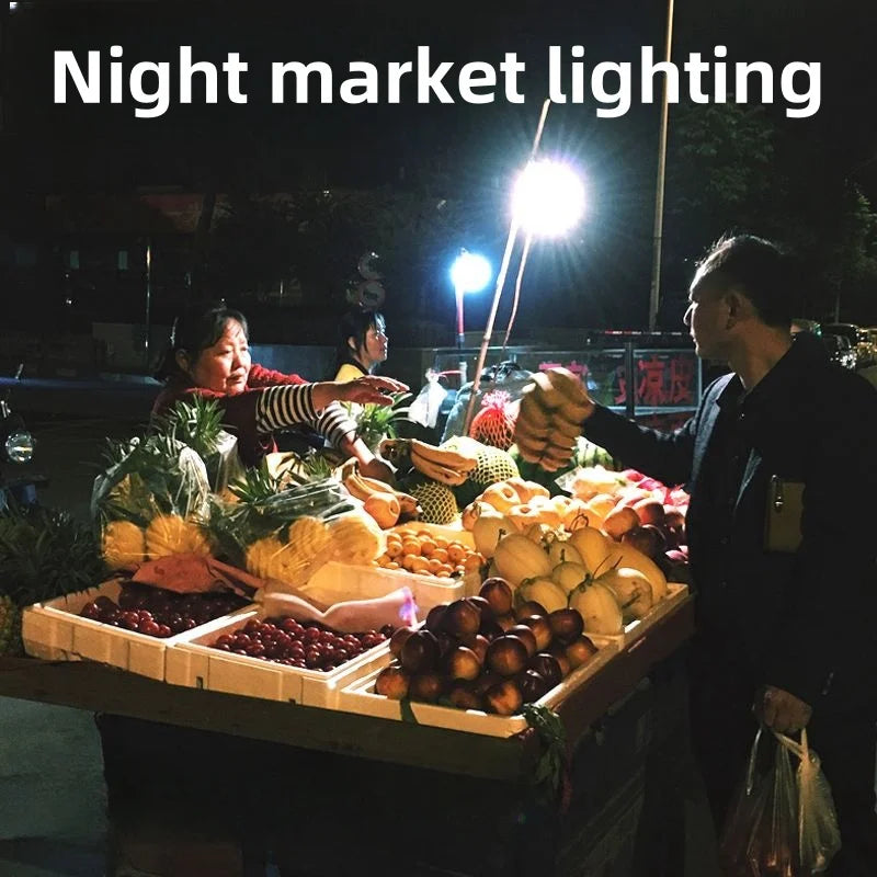 NEW Arrivals 2-8PCS Set Rechargeable LED Indoor Outdoor Emergency Hookup Portable Lights with Battery Flashing Lights Barbecue Tent Camping Lights