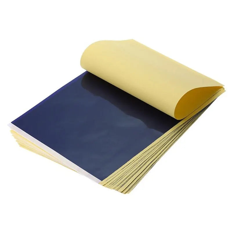 10PCS A4 Tattoo Transfer Paper Tattoo Supplies Carbon Thermal Transfer Paper Tattoo Stencil Copy Tracing Paper Accessory