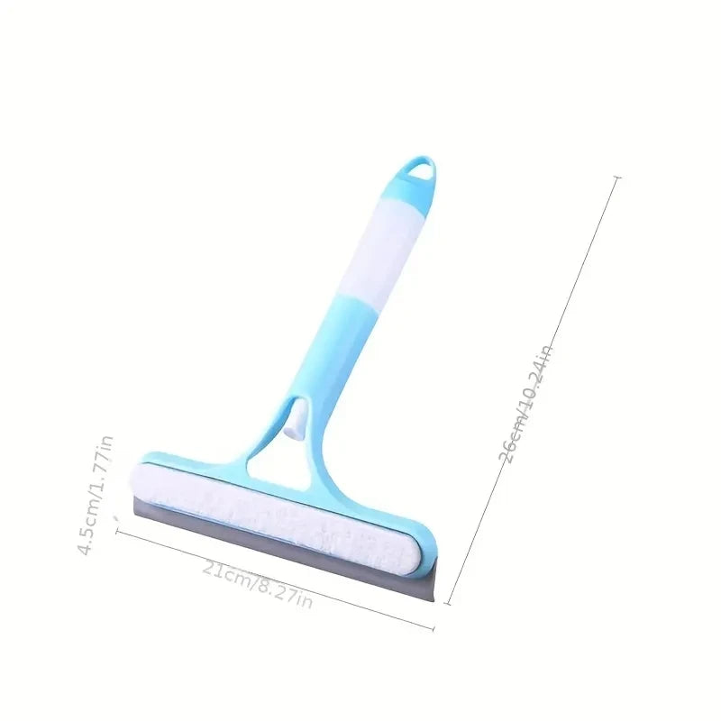 NEW Arrivals Household Multi-Function Glass Cleaning Mirror with Watering Can 3-in-1 Set Glass Scraper Window Scraper Home Office Outdoor Indoor Supplies