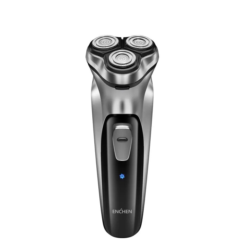 NEW Arrivals Blackstone Electrical Rotary Shaver for Men 3D Floating Blade Washable Type-C USB Rechargeable Shaving Beard Machine Gift for Boyfriend Lover Husband Hair Care Supplies