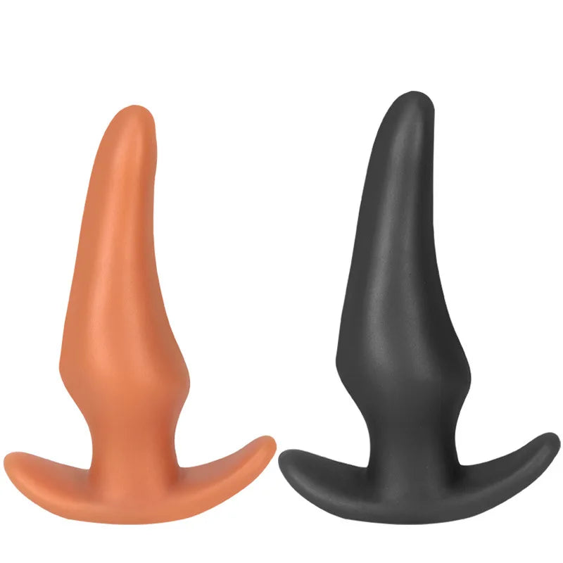Soft Anal Plugs Liquid Silicone 35-78mm Buttplug Gay Men Prostate Massage Butt Plug Anal Dilation Training Comfortable To Wear