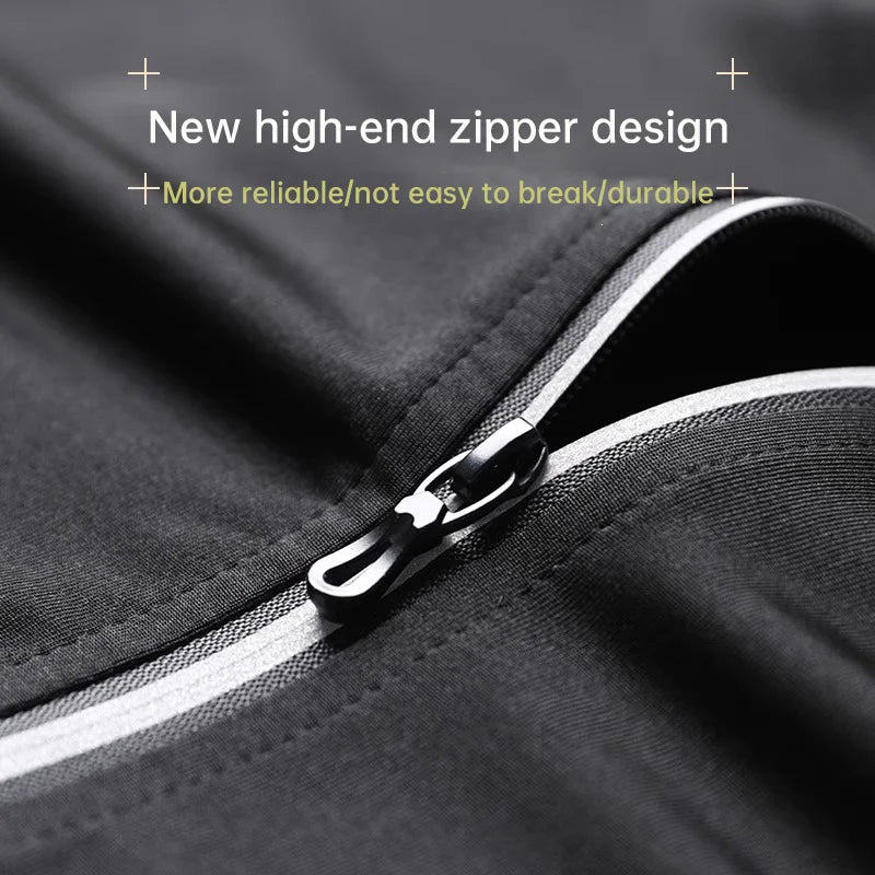 NEW Arrivals 5PCS Set S(50-60Kg-3XL(100+Kg) Plus Size Running Fitness Clothes for Men Spring Autumn Winter Morning Running Speed Dry Cycling Sports Set