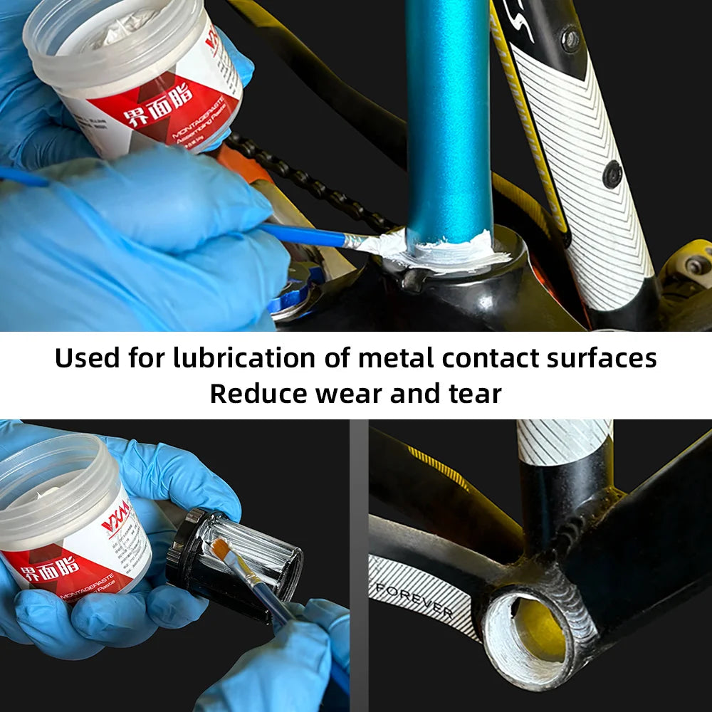 NEW Arrivals Korean Top Quality VXM Bicycle Tower Base Hub Shaft Anti Abnormal Noises Lubricant Bike Maintenance Grease Cycling Repair Assembly Interface Pastes Cycling Accessories
