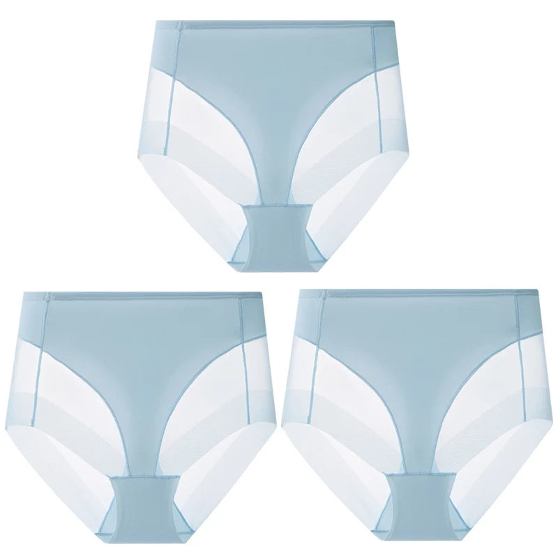 NEW Arrivals 3PCS Set M-2XL Women Seamless High Waist Shaping Briefs Breathable Body Shaper Slimming Underwear Butt Lifter Control Panties Shapewear