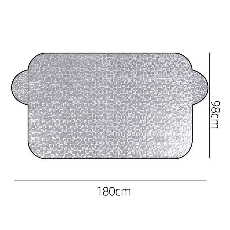 NEW Arrivals 3 Sizes Magnetic Car Snow Ice Protector Window Windshield Sun Shade Front Rear Windshield Block Cover Visor Auto Exterior Accessories