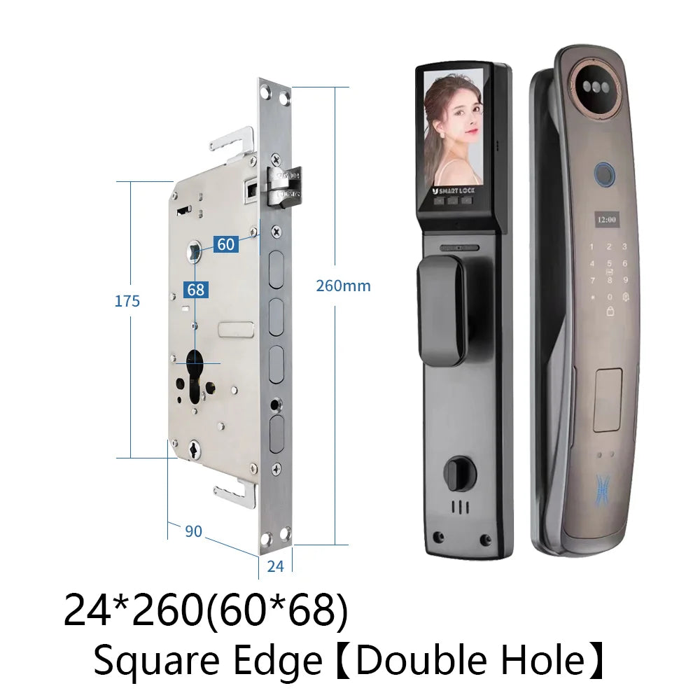 Low-Price Sales are Limited NEW Arrivals 3D Face Recognition Bluetooth Wi-Fi APP Control Intelligence Door Lock Biometric Fingerprint Smart Keyless Access Password IC Card Smart Life Home Security Supplies
