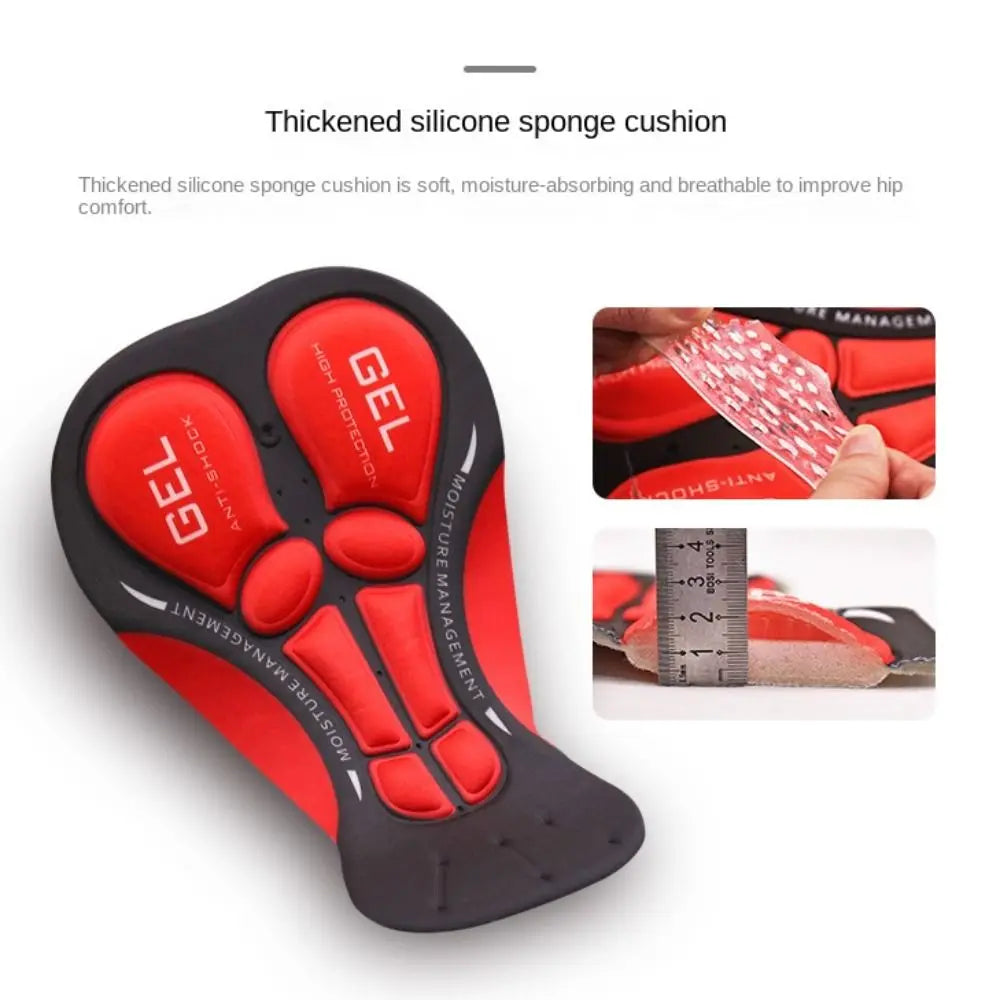 NEW Arrivals M-3XL Blue/Red Color Breathable Cycling Shorts Men Cycling Underwear 5D Gel Pad Shockproof Bicycle Underpants MTB Road Bike Equipment Cycling Apparel Accessories Sports Clothing Supplies