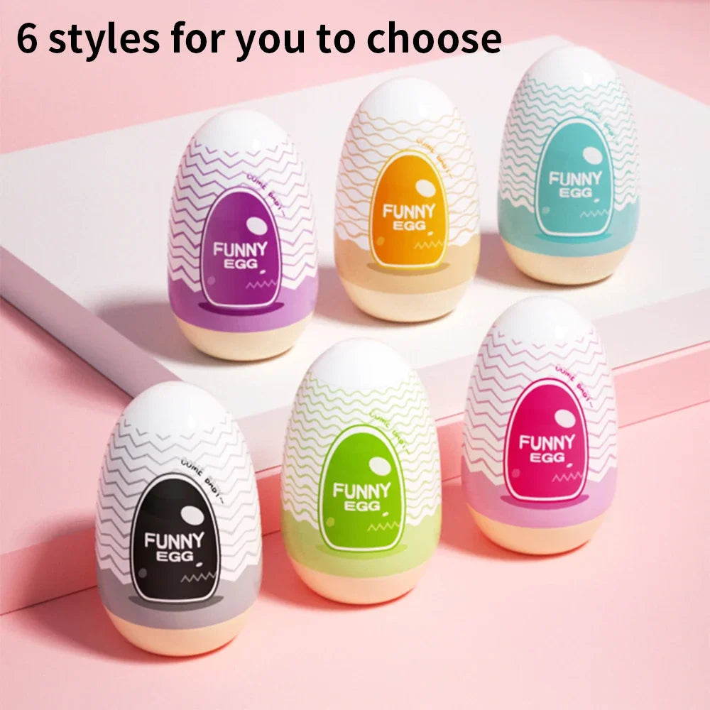 Adult Mini Portable Masturbation Egg Cup Realistic Vagina Beginner Soft Masturbation Cup Penis Massager Stimulator Sex Toys for Man