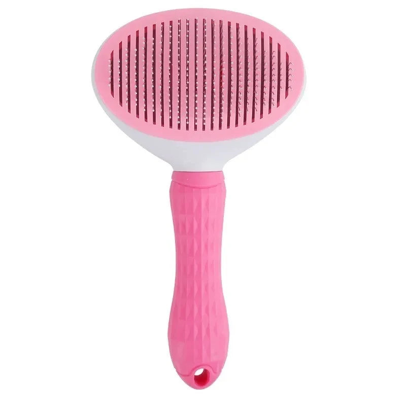 NEW Arrivals Pet Dog Brush Cat Comb Self Cleaning Pet Hair Remover Brush For Dogs Cats Grooming Tools Pets Dermating Comb Dogs Accessories