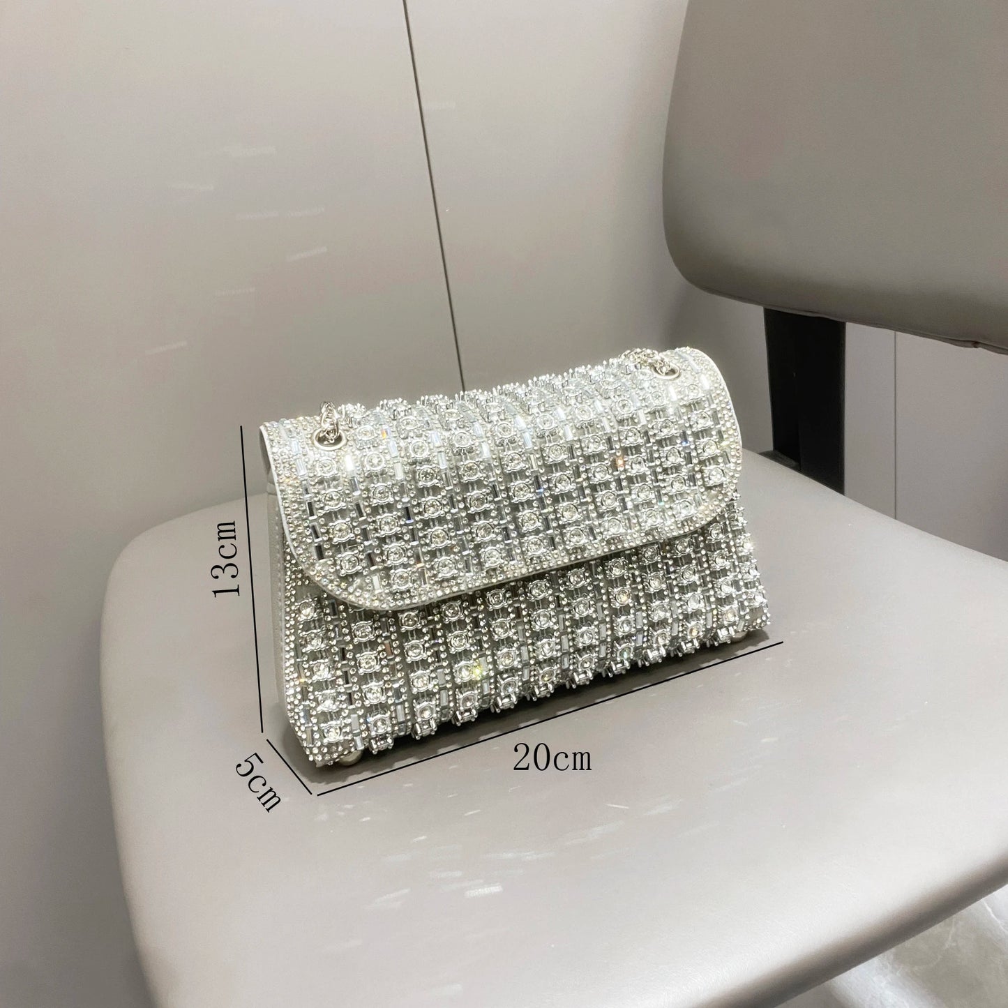 Rhinestones Evening clutch Bag Purses and handbag luxury Designer shoulder bag Shiny Crystal Clutch purse Woman's bag
