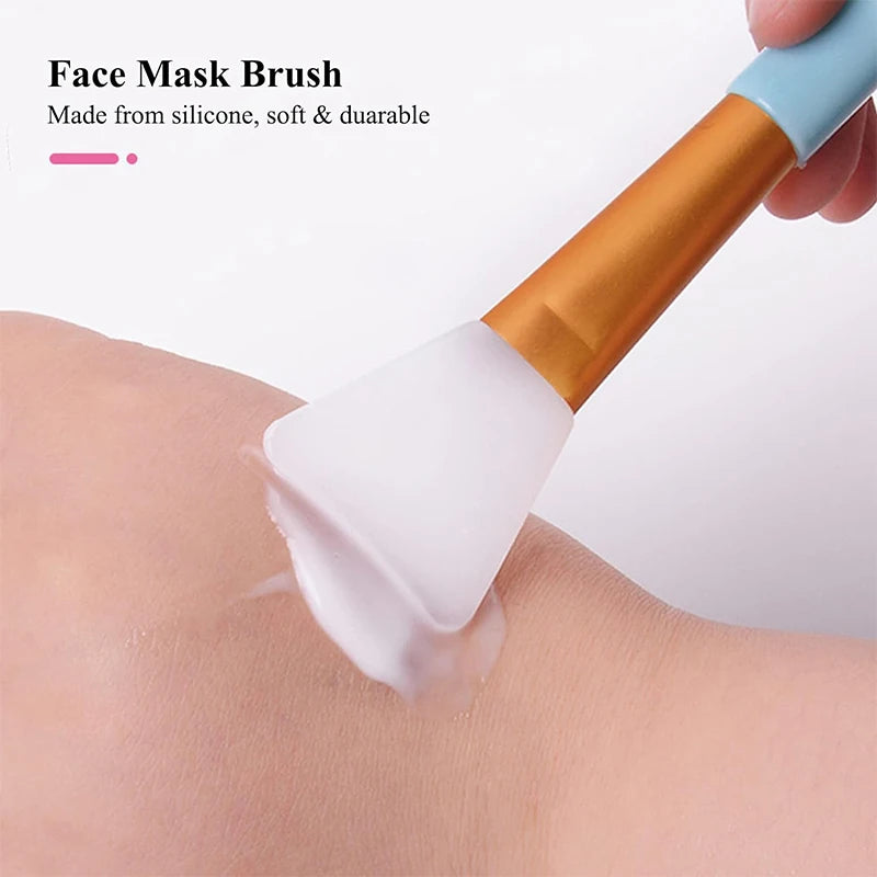 Mask Bowl and Stick Set, 9 Pieces DIY Tools Kit, Bowl, Lid, Brush, Stick, Spray Bottle, Soaking Bottle, Make Mask Easier