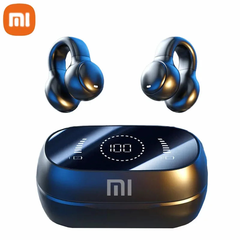 XIAOMI M47 Wireless Earbuds Bluetooth with Microphone Headset Charging Noise Reduction Earphones Bone Conduction Headphones Sports Supplies