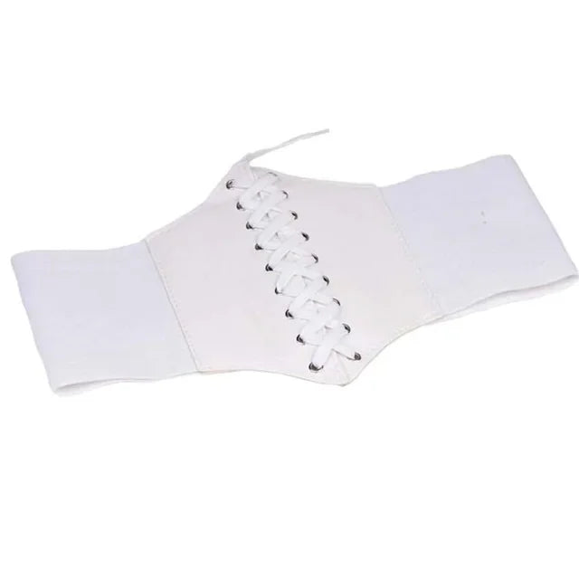 NEW Arrivals Women Girls Black Body Shapewear Women Gothic Punk Clothing Under Bust Waist Clincher Trainer PU Leather Elastic Sexy Bridal Corsets and Bustiers Female Slim Body Supplies Ladies High Quality Fashion Underwear Pr