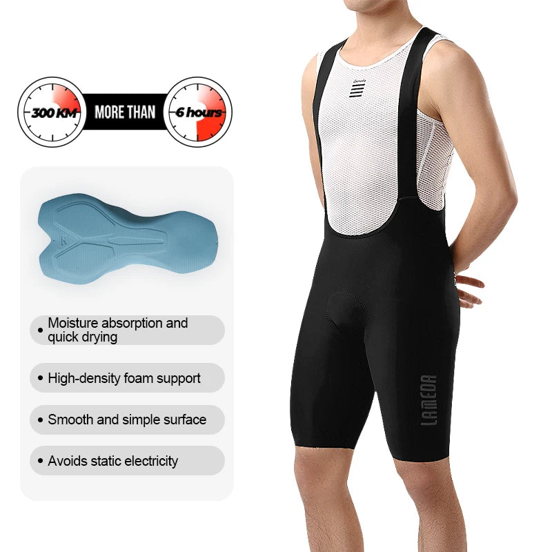 Original LAMEDA S-2XL UK Size Professional Cycling Bibs Men Breathable Summer Bicycle Shorts Pants Padding MTB Bike Shorts for Men MTB Cycling Clothing