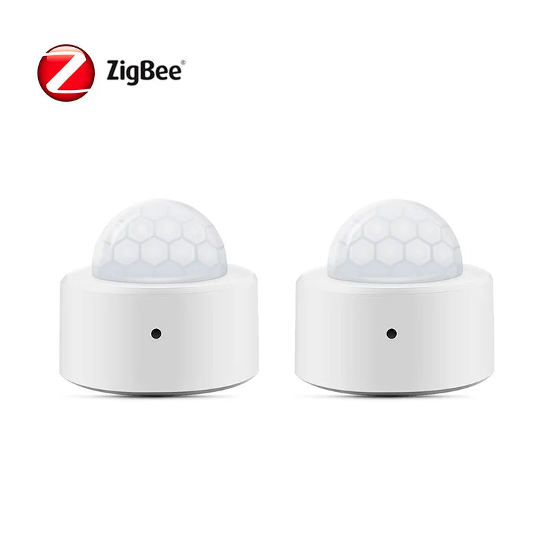 NEW Arrivals 8PCS Set TUYA Zigbee App Human Motion Sensor Alarm Smart Home PIR Motion Sensor Detector Security Smart Life Works With Alexa Google Home Office Business Security Supplies