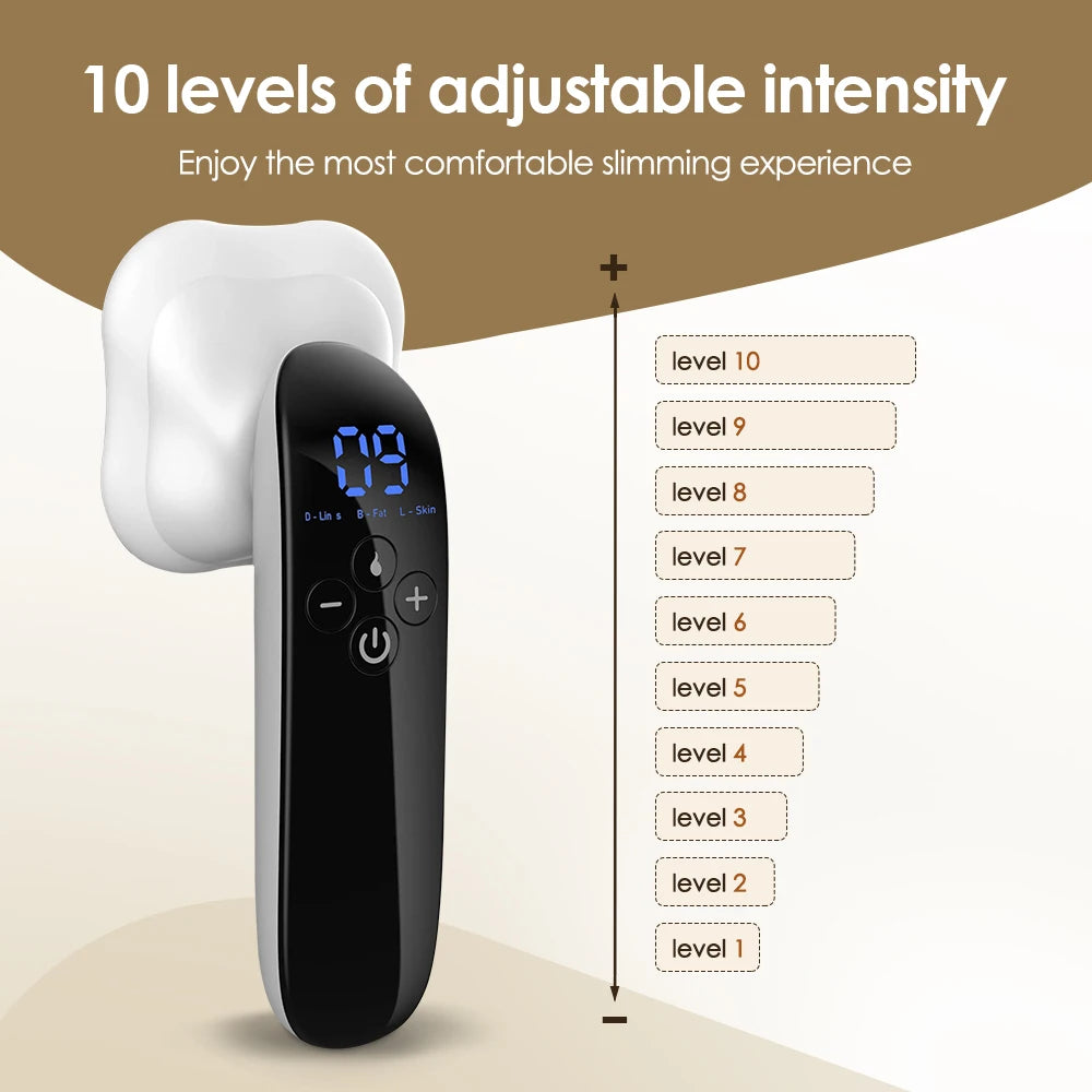 NEW Electric RF Fat Remover Body Massager for Waist Arm Leg Butt Cordless 4 in 1 Fat Burner Belly Fat Burning Body Sculpting Machine Women Men Personal Care Supplies