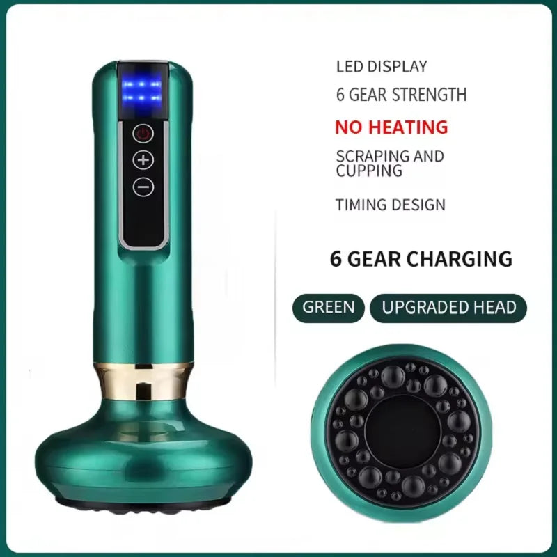 NEW Korean Handheld Rechargeable Magnetic Cupping Massager Cellulite Fat Suction Machine for Body Sculpting Belly Cellulite Massage